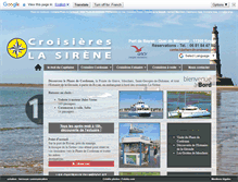 Tablet Screenshot of croisierelasirene.com